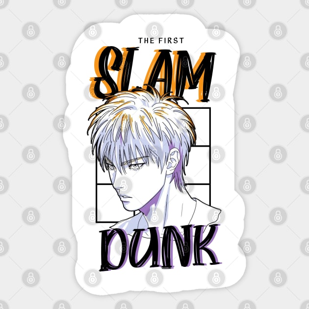 Rukawa - The First Slam Dunk Anime Sticker by Nashida Said